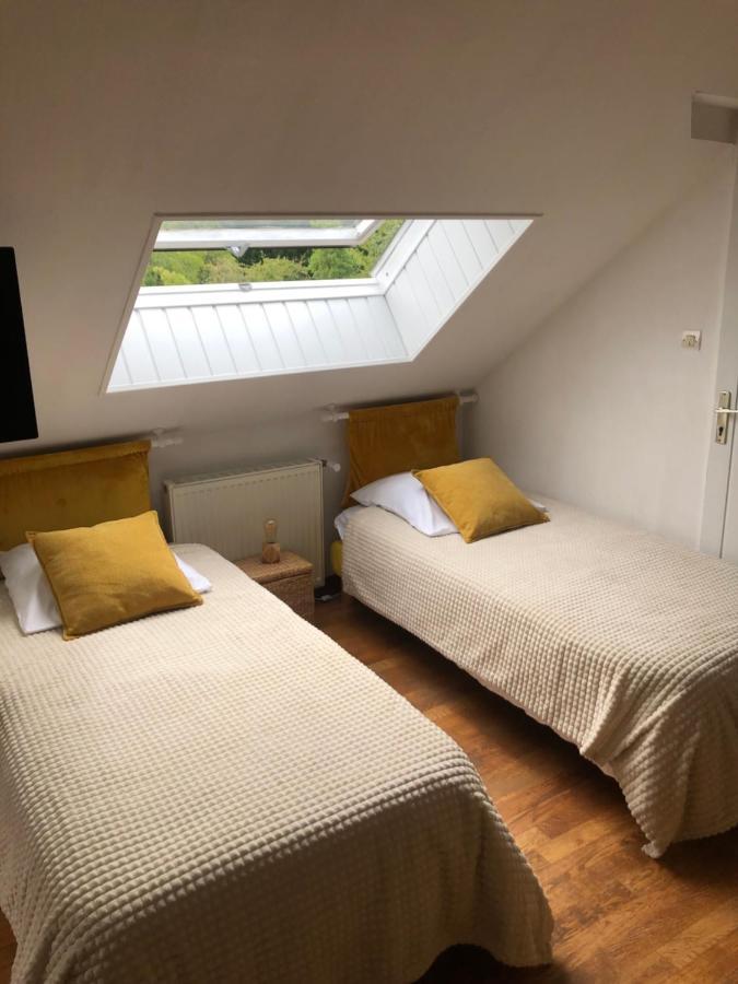 Grande Chambre Familiale Jaune Tout Bonnement Bien Putot-en-Auge ภายนอก รูปภาพ